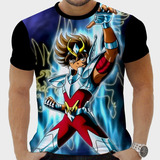 Camiseta Camisa Cavaleiros Do Zodíaco Seyia De Pegasus 17