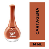 Esmalte Vogue Efecto Gel 14 Ml Colección Latina Color Naranja