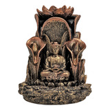 Incensário De Buda Hindu Tibetano Cascata Cone Vareta Resina