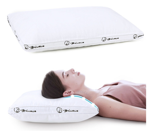 Almohada Estándar Microfibra Suave Memory Foam Hoteleras