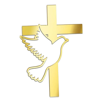 Elegante Adorno Para Tartas Con Forma De Cruz Para Boda, .