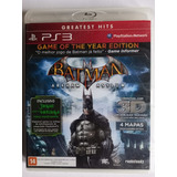 Jogo Batman Arkham Asylum Original Ps3 Midia Fisica(cd).