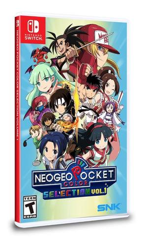 Neo Geo Pocket Colors Collection Vol 1 - Switch Físico Novo
