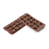 Molde Silicona Chocolate Spring Life Scg24 Silikomart®