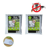 Kit 2 Tela Mosquiteira Janela Anti-inseto Mosquito 150x180cm