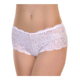 Panty Boxer Cachetero Encaje 6 Pzs Elegants 