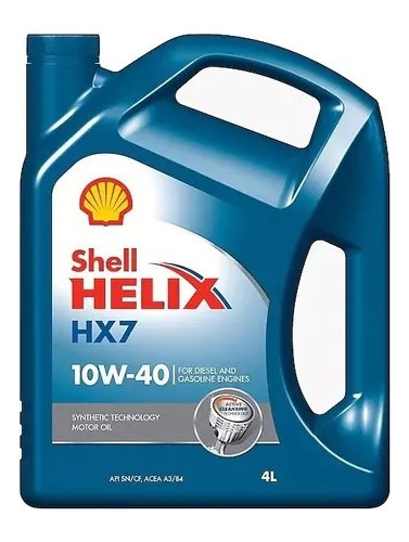 Helix Hx7 10w40 X 4l