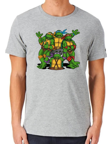 Remera Sublimada - Tortugas Ninjas