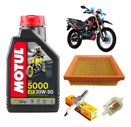 Kit Afinación Vento Crossmax 250 250 Pro Motul Semisintético