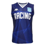 Camiseta Racing Club Basquet Kappa Suplente 2023/24