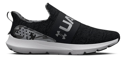 Under Armour Surge 3 Slip Print Gris Zapatillas Running