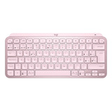 Logitech Mx Keys Mini, Teclado Inalambrico Recargable Rosado