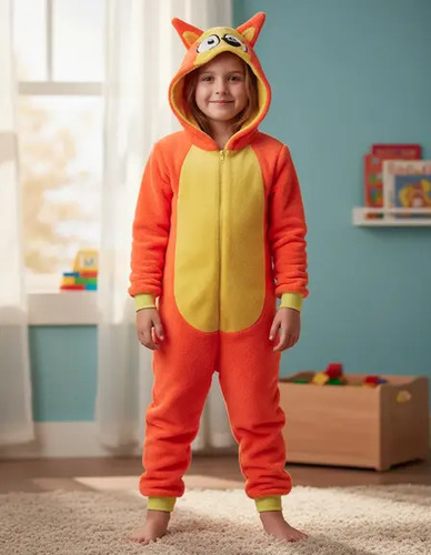 Bluey Bingo Pijama Mameluco Disfraz Para Niños Y Niñas
