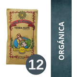 Yerba Mate Orgánica Sol De Acuario 12 X 500 Gr Sin Tacc.