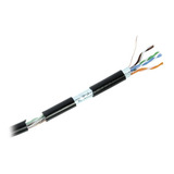 Cable Ftp Por Metros Cat6 Calibre 23, Exterior 100% Cobre