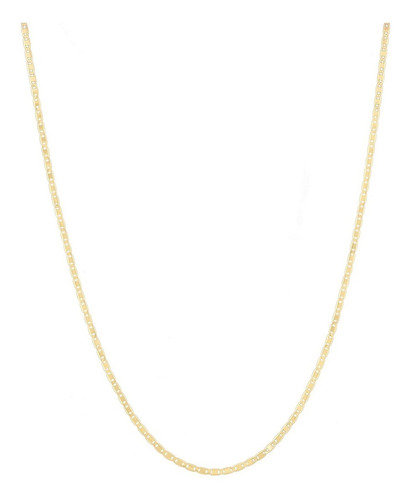 Cordão Colar Feminino Ouro 18k Piastrine 45cm+ Caixa Veludo