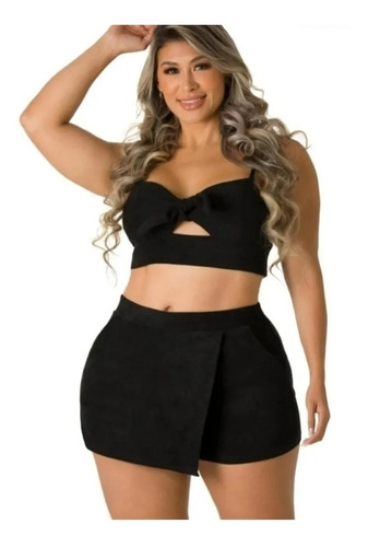 Falda Shor Talla Grande  Xl / Xxl Mujer