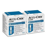 Tiras Guía Accu-chek (2 Cajas, 50 Tiras)