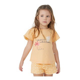 Blusa Infantil Menina Com Babados Toddler