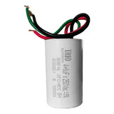 Capacitor 4+6 X 250 Vac 3 Fios Para Ventilador Teto