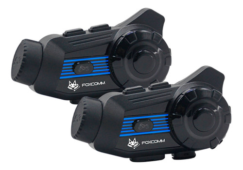 Pack X2 Intercomunicadores Bluetooth Fox S3 Pro C/camara 2k