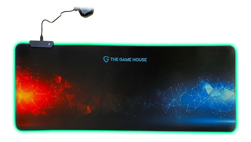 Mouse Pad Gamer Xl Led Rgb The Game House Ice&fire