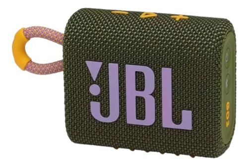Parlante Jbl Go 3 Bluetooth Portátil Sumergible Green 