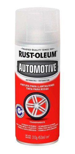 Pintura Para Llantas Aerosol Grafito Rust Oleum 312g Gema