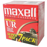 Casetes De Audio Maxell 90 Min - 7 Unidades