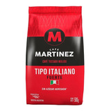 Cafe Martinez Molido Tostado Tipo Italiano Fuerte 500g