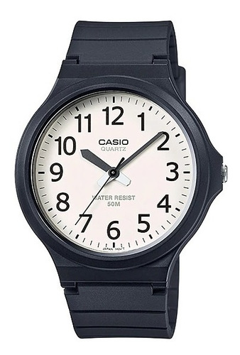 Reloj Hombre Casio Caja Grande Resistente 50 Mtr Mw240-7bvdf