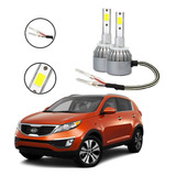 Kit Lâmpadas Super Led Farol Milha Sportage 2011 2012 2013