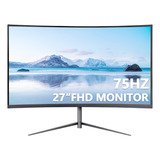 Monitor Gamer Curvo Alande Alande-28 Led 27  Negro 110v