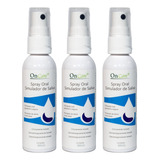 3x Saliva Artificial Oncosmetic 120ml Simulador Saliva Spray