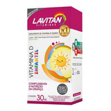 Lavitan Vitamina D Infantil 30ml Gotas Sabor Limão Vit. D3