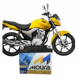 Bateria De Moto Honda Cg 125 150 160 5ah Moura Cg Fan Ks/es