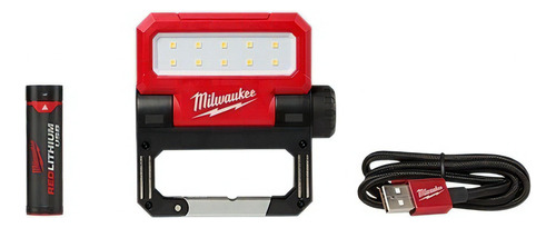 Lampara Recargable Usb 550 Lumenes Milwaukee 2114-21 Color De La Luz Blanca