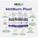 3 Frascos Metburn Plus Termogênico Emagrecedor Natural