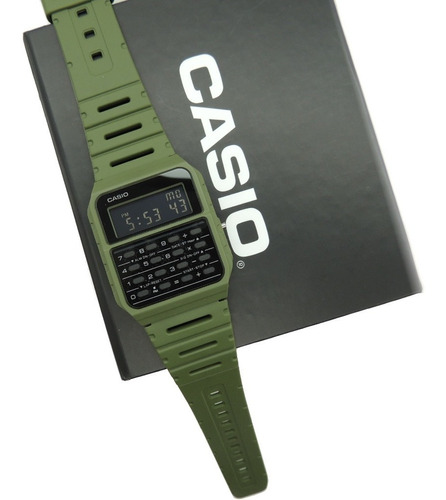 Relógio Casio Vintage Calculadora Ca-53wf-3bdf - Nf E Garant