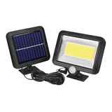 Lámpara Led Solar Sensor Movimiento 100 Cob - Oferta