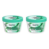 Crema De Tratamiento Hair Food Aloe 350 Ml Fructis Pack X2u
