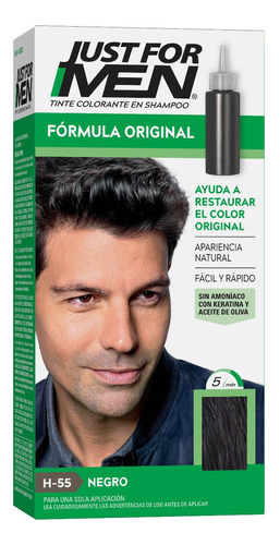 Tintura Shampoo Hombre Just For Men Varios Tonos