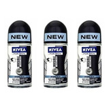 Nivea For Men Desodorante Roll On 1,69 Oz (b & W De Potencia