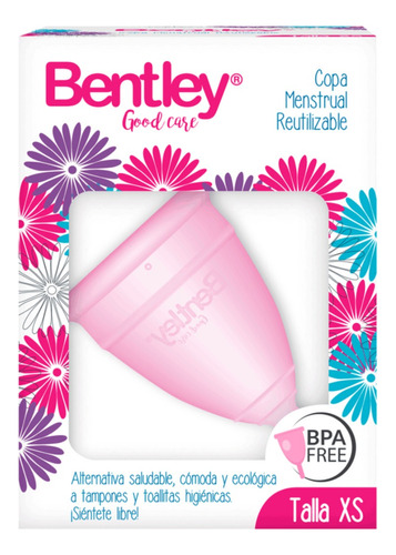 Copa Menstrual Reutilizable Bentley Certificada Tallas Eleg.