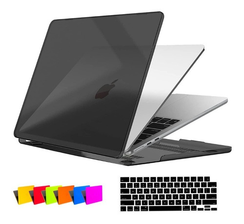 Kit Capa Macbook Pro 13 A2338 M1 Touchbar + Película Teclado