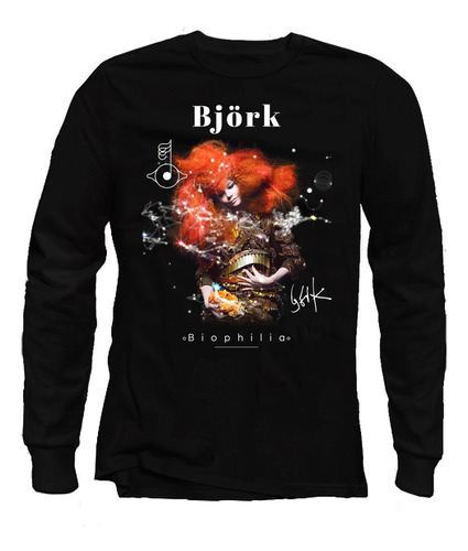 Playeras Björk Full Color Ml- 9  Modelos Disponibles