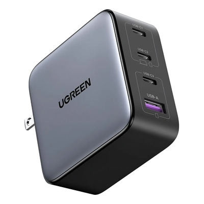 Cargador Ugreen Carga Rapida 100w Gan 3 Usb C 1 Usb Color Negro | Envío gratis