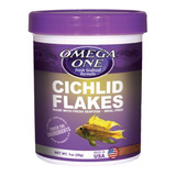 Cichlid Flakes 28gr Comida Hojuelas Peces Cíclidos Acuario