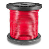 Cable De Acero Galvanizado 7x19 3/16 A 1/4 Forro Pvc (50m)