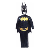 Traje / Disfraz Batman Dc Niño ( Liga De La Justicia)